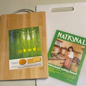 Bamboo Cutting Board - Natural Bamboo